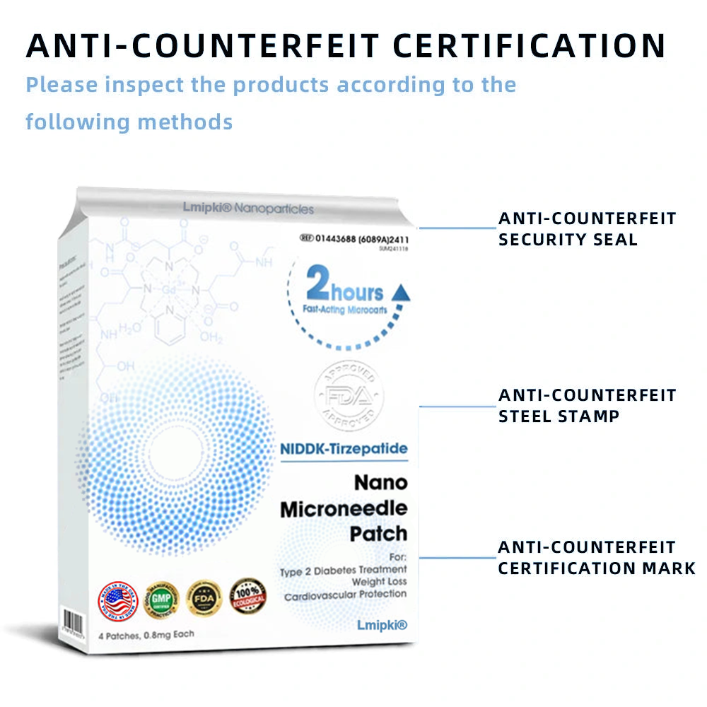 【Lmipki® Official Store】 NIDDK-Tirzepatide Nano Microneedle Patch (Zero Pain, 24/7 Release | Lose 20lbs FAST | 90% Sugar Drop | )