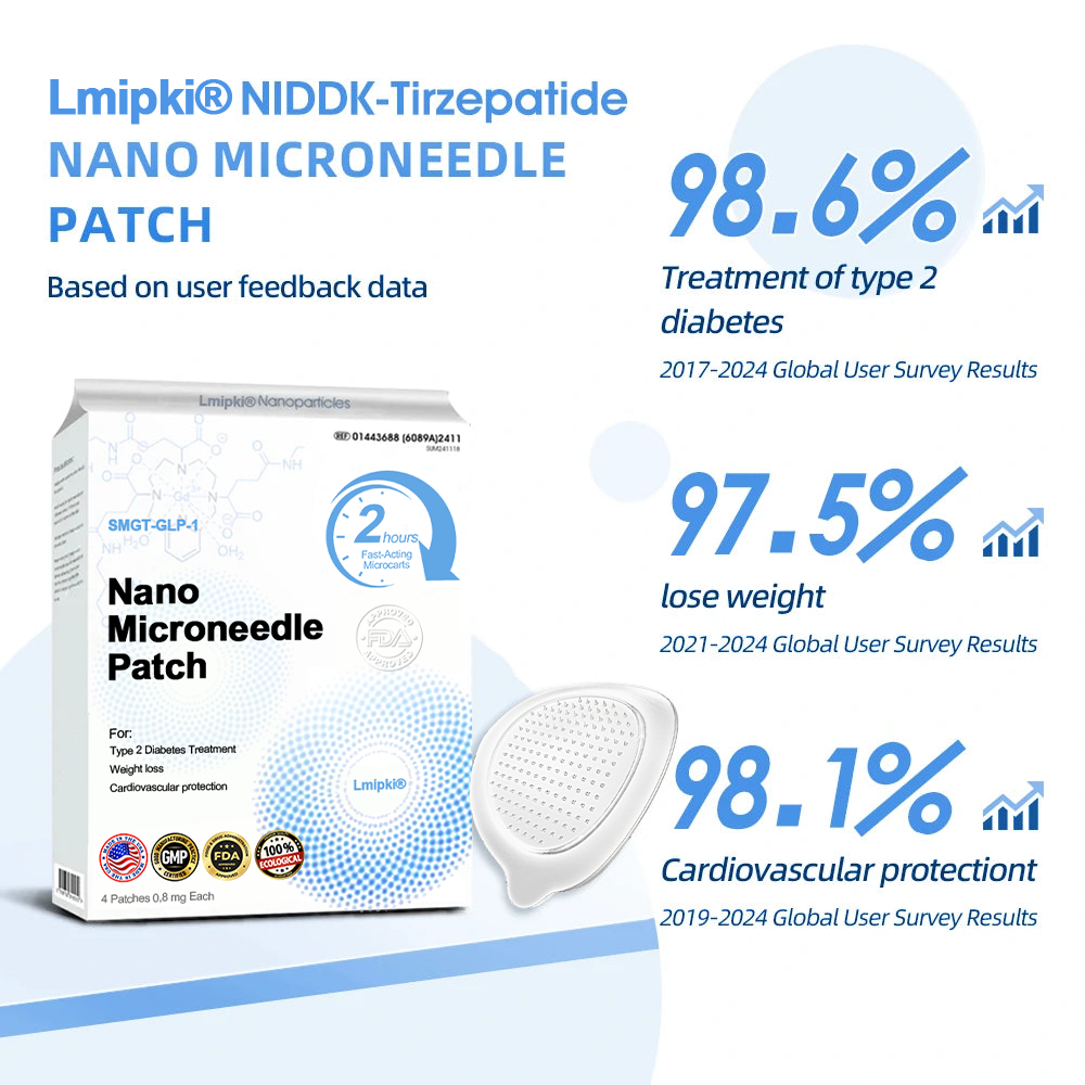 [Lmipki® Official Store】✨𝐍𝐚𝐧𝐨 𝐌𝐢𝐜𝐫𝐨𝐧𝐞𝐞𝐝𝐥𝐞 𝐏𝐚𝐭𝐜𝐡 𝐰𝐢𝐭𝐡 𝐒𝐌𝐆𝐓-𝐆𝐋𝐏-𝟏&𝐌𝐚𝐭𝐫𝐢𝐱𝐲丨𝟑𝟎𝟎𝟎-𝐒𝐥𝐢𝐦𝐦𝐢𝐧𝐠, 𝐒𝐤𝐢𝐧 𝐓𝐢𝐠𝐡𝐭𝐞𝐧𝐢𝐧𝐠, 𝐁𝐥𝐨𝐨𝐝 𝐒𝐮𝐠𝐚𝐫 𝐒𝐮𝐩𝐩𝐨𝐫𝐭, 𝐍𝐨 𝐈𝐧𝐣𝐞𝐜𝐭𝐢𝐨𝐧, 𝟕-𝐃𝐚𝐲 𝐑𝐞𝐬𝐮𝐥𝐭