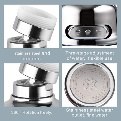 Upgraded 360° Rotatable Faucet Sprayer Head🌟